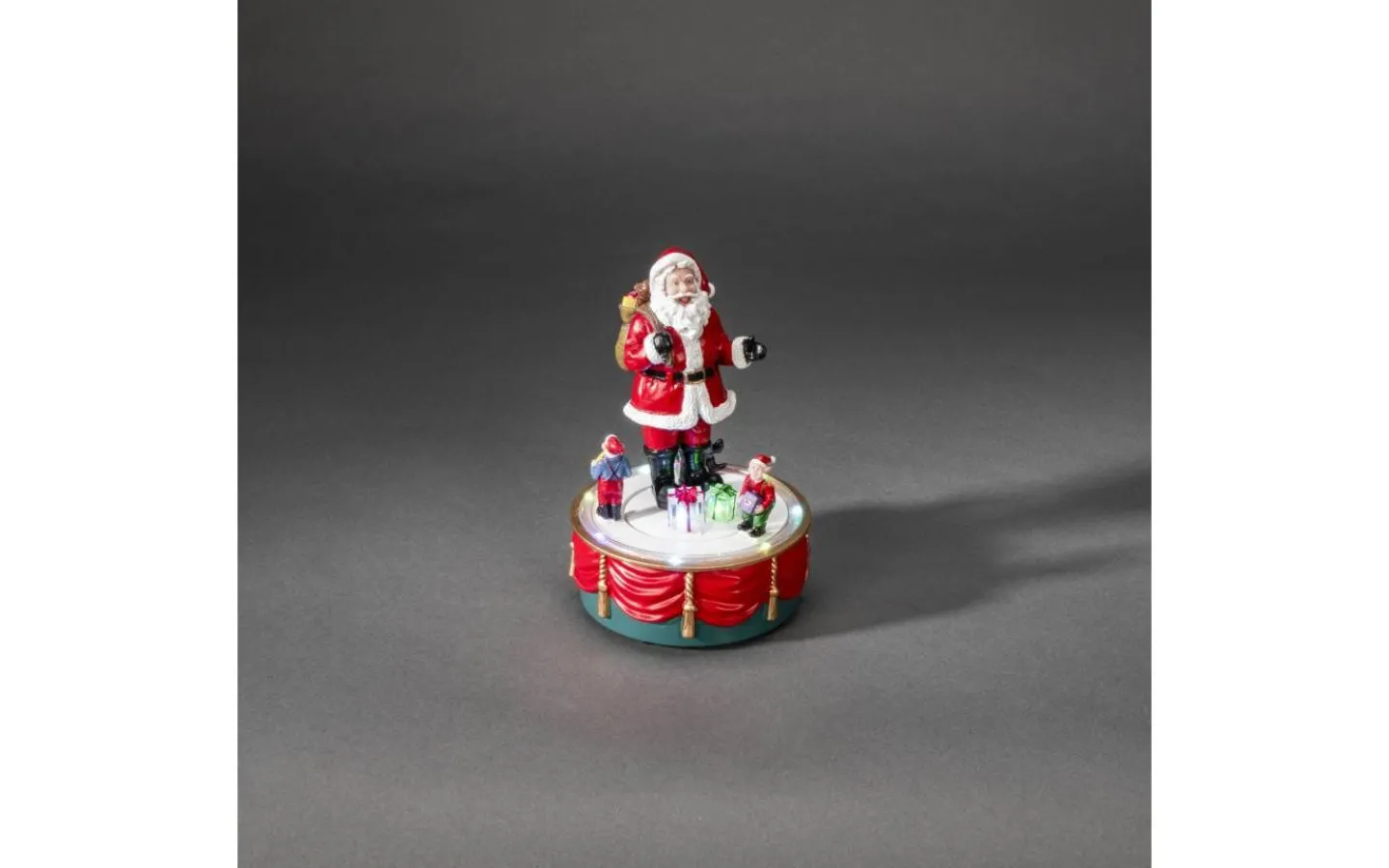 Konstsmide Batteridriven Mekanisk Juldekoration Tomte USB* Julbyar Och Figurer