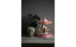 Julbyar Och Figurer<Konstsmide Batteridriven Mekanisk Juldekoration Karusell USB