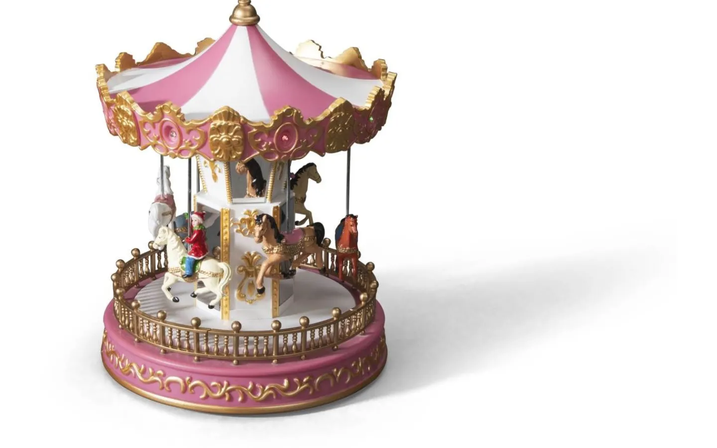Julbyar Och Figurer<Konstsmide Batteridriven Mekanisk Juldekoration Karusell USB