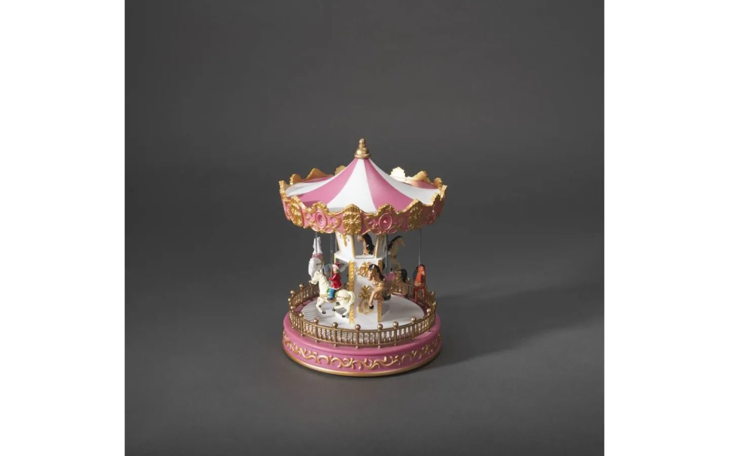 Julbyar Och Figurer<Konstsmide Batteridriven Mekanisk Juldekoration Karusell USB