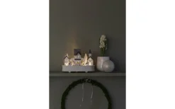 Julbyar Och Figurer<Konstsmide Batteridriven Siluett Stad med Kyrka