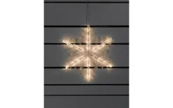 Batteridriven Snöflinga 40cm Varmvit IP44