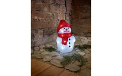 Batteridriven Snögubbe i Akryl 22cm