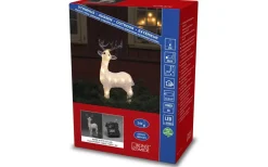 Batteridriven Utomhusdekoration Ren 32cm IP44