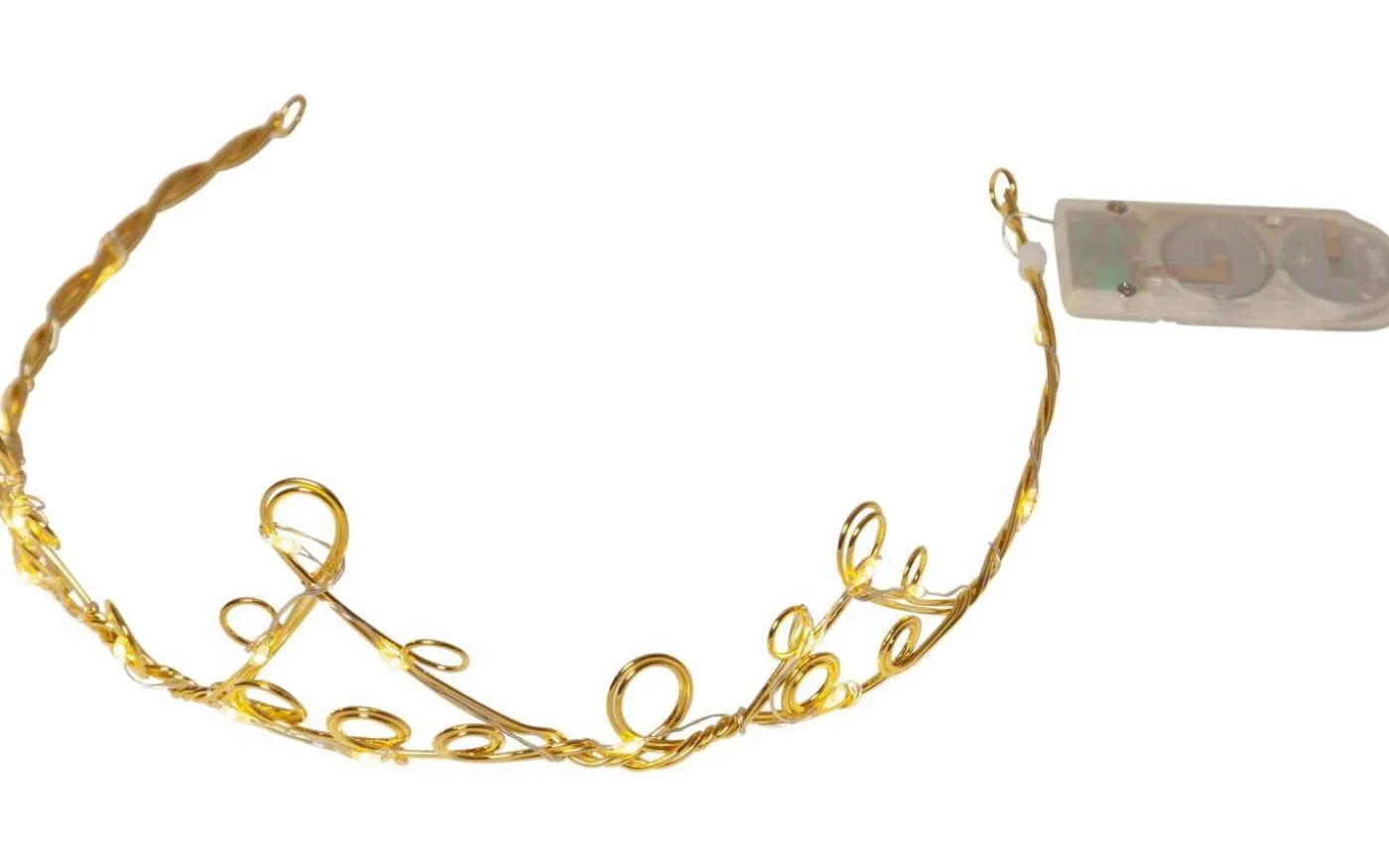 Batteridrivet Diadem Mässing