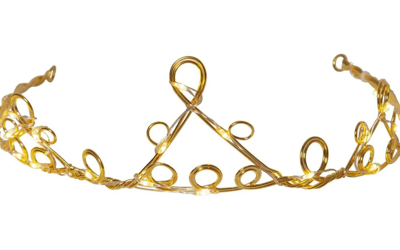 Batteridrivet Diadem Mässing