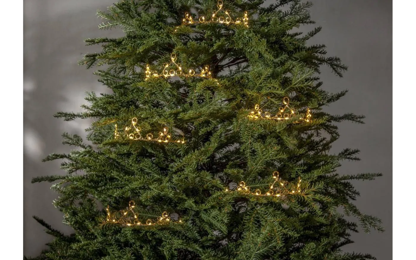 Batteridrivet Diadem Mässing