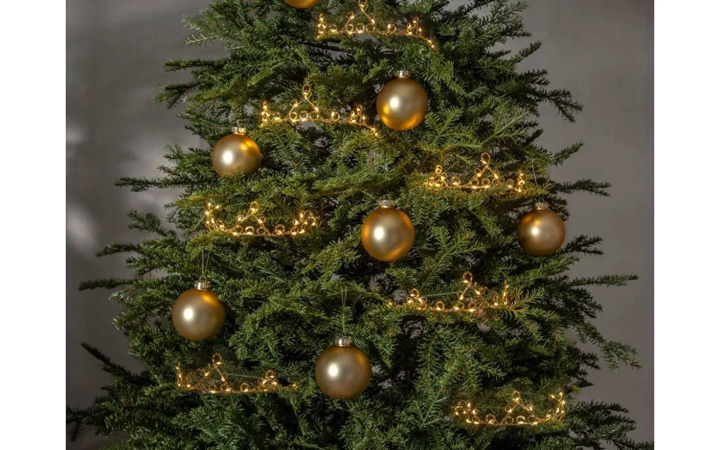 Batteridrivet Diadem Mässing