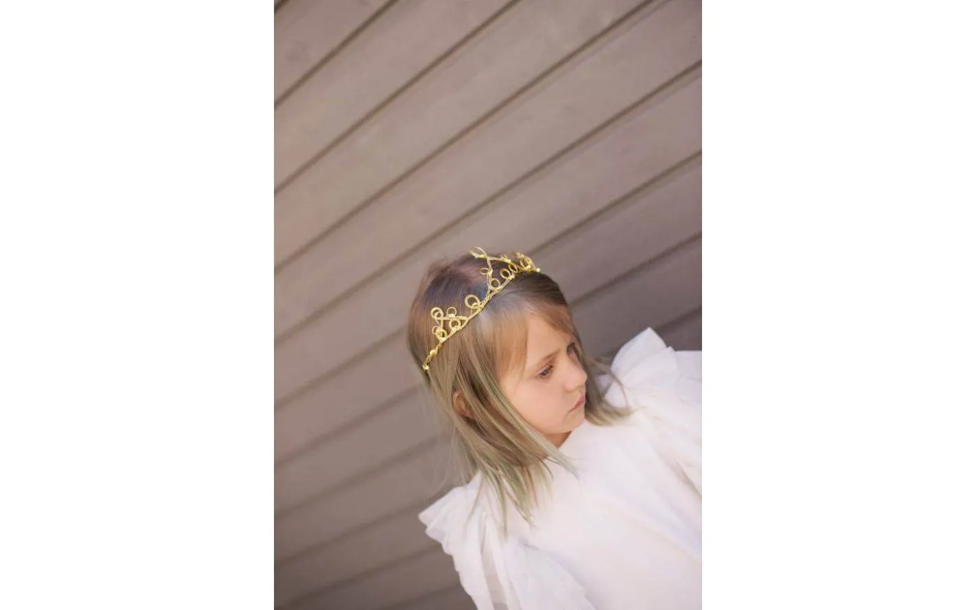 Batteridrivet Diadem Mässing