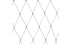 Konstsmide Batteridrivet Ljusnät 80x80cm med Skymningssensor Frost Varmvit IP44* Ljusnät|Batterislingor