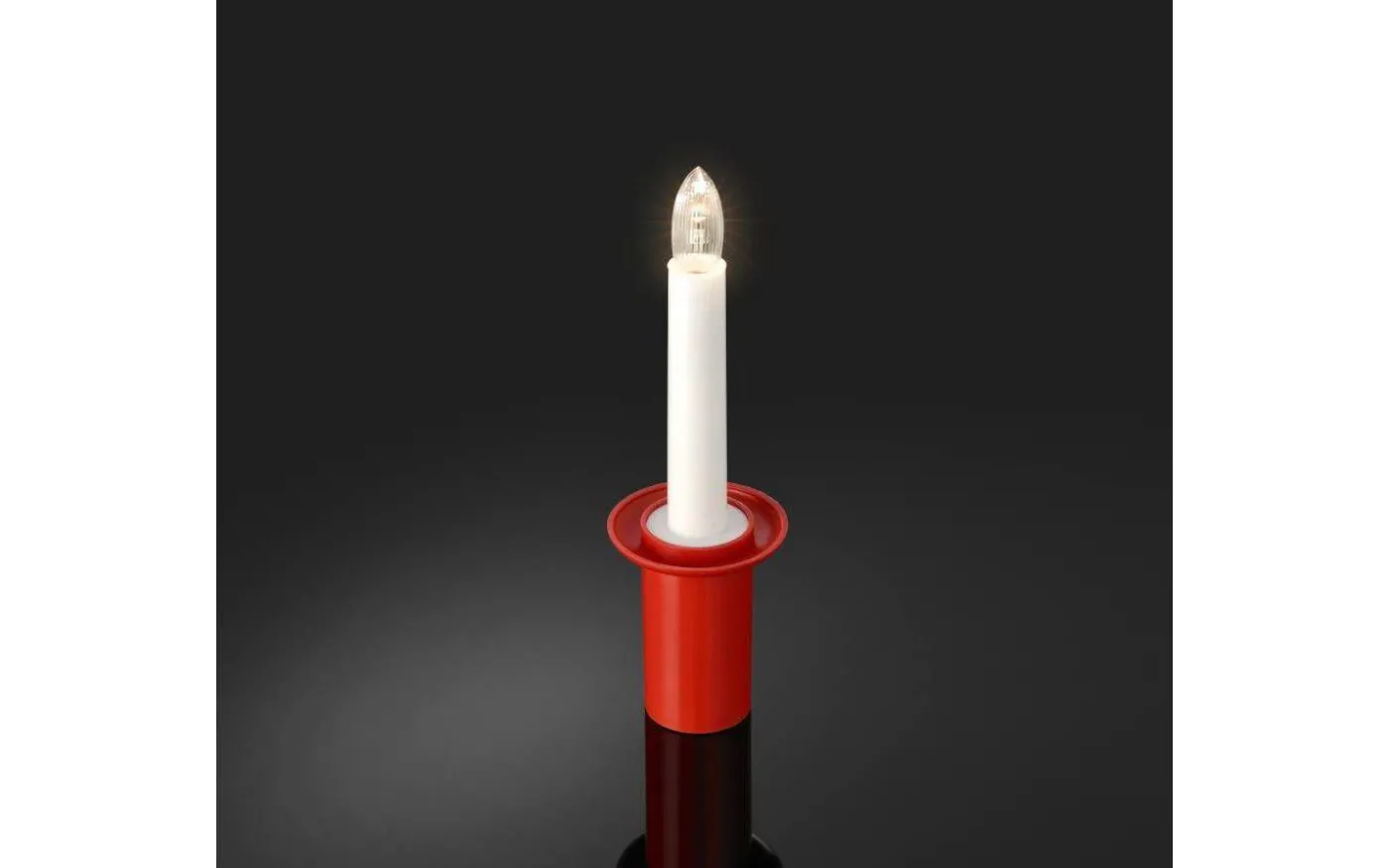 Batteridrivet Tärnljus LED Röd