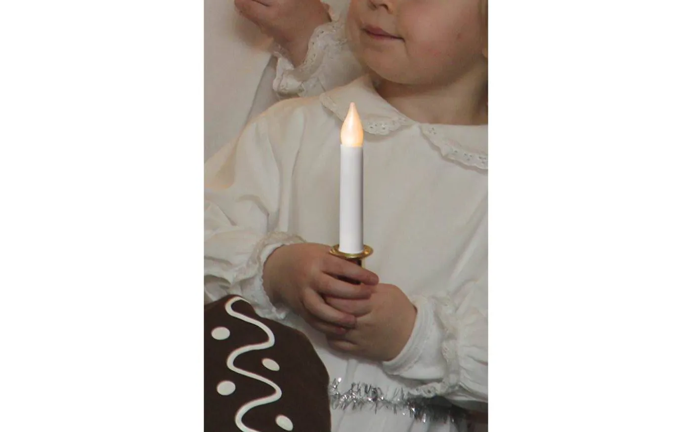 Batteridrivet Tärnljus LED Mattguld