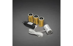 Batterier<Konstsmide Batterieliminator För 4xD-Batterier