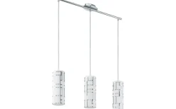 Eglo Bayman Taklampa 72cm Krom/Vit* Avlånga Taklampor