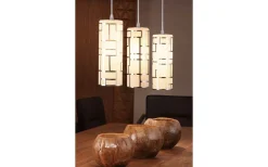 Eglo Bayman Taklampa 72cm Krom/Vit* Avlånga Taklampor