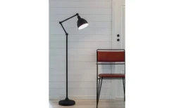 Vardagsrum|Golvläslampor<By Rydens Bazar Golvlampa 147cm Svart