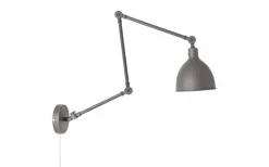 Bazar Vägglampa Grå