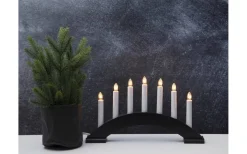 Visa Alla Adventsljusstakar|Adventsljusstakar 0-30 Cm<Star Trading Bea Adventsljusstake 22cm Svart