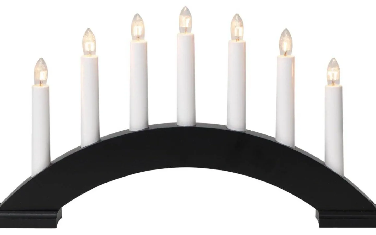 Visa Alla Adventsljusstakar|Adventsljusstakar 0-30 Cm<Star Trading Bea Adventsljusstake 22cm Svart