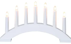 Visa Alla Adventsljusstakar|Adventsljusstakar 0-30 Cm<Star Trading Bea Adventsljusstake 22cm Vit