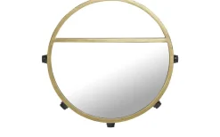 PR Home Bea Spegellampa 45cm Svart/Guld* Prydnadssaker|Hall & Trappa