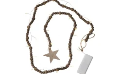 Beady Batteridriven Ljusslinga 1,5m Brun