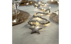 Inomhusdekorationer Batteri<Star Trading Beady Batteridriven Ljusslinga 1,5m Greige