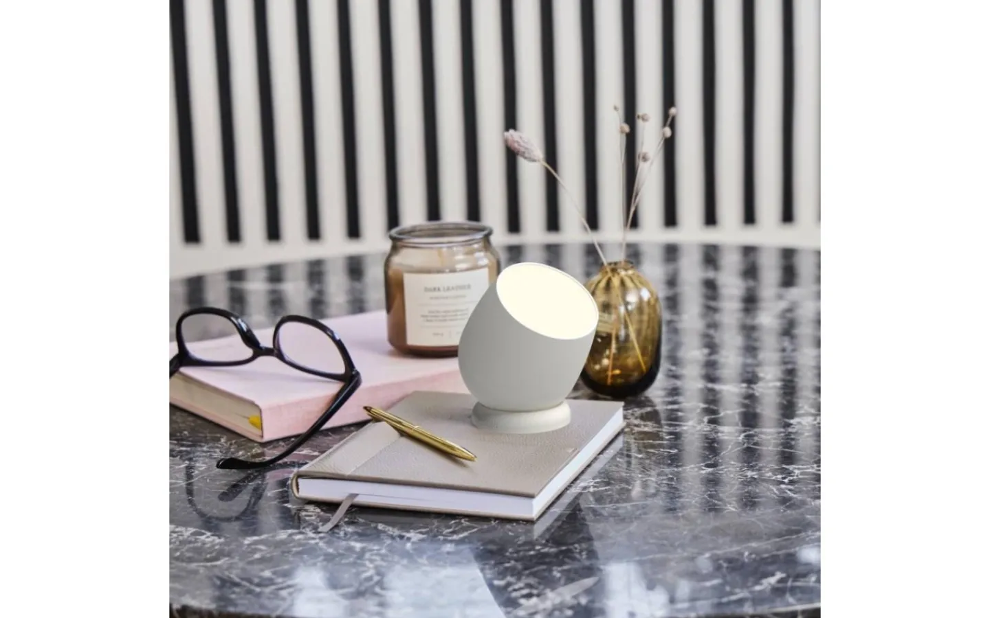 Uppladdningsbara Lampor Utomhus|Uppladdningsbara Lampor Utomhus<Kreafunk Beam Portabel LED-lampa Vit