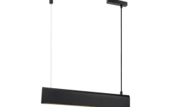 Design for the people Beau Taklampa 50cm LED Svart* Kontorsarmaturer|Avlånga Taklampor