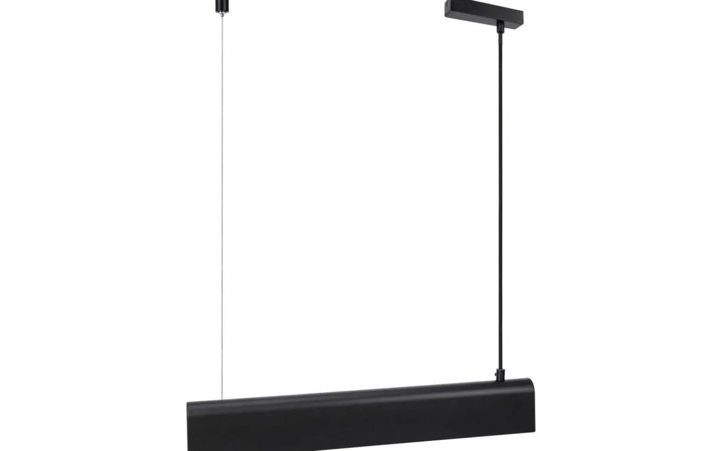Design for the people Beau Taklampa 50cm LED Svart* Kontorsarmaturer|Avlånga Taklampor