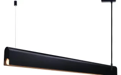 Design for the people Beau Taklampa 100cm LED Svart* Kontorsarmaturer|Avlånga Taklampor