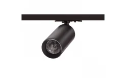 Belenos 1-Fas Spotlight Svart GU10