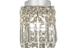 Badrumslampor Tak|Kristallplafonder<Aneta Belissa Kristallplafond 11cm Krom IP44