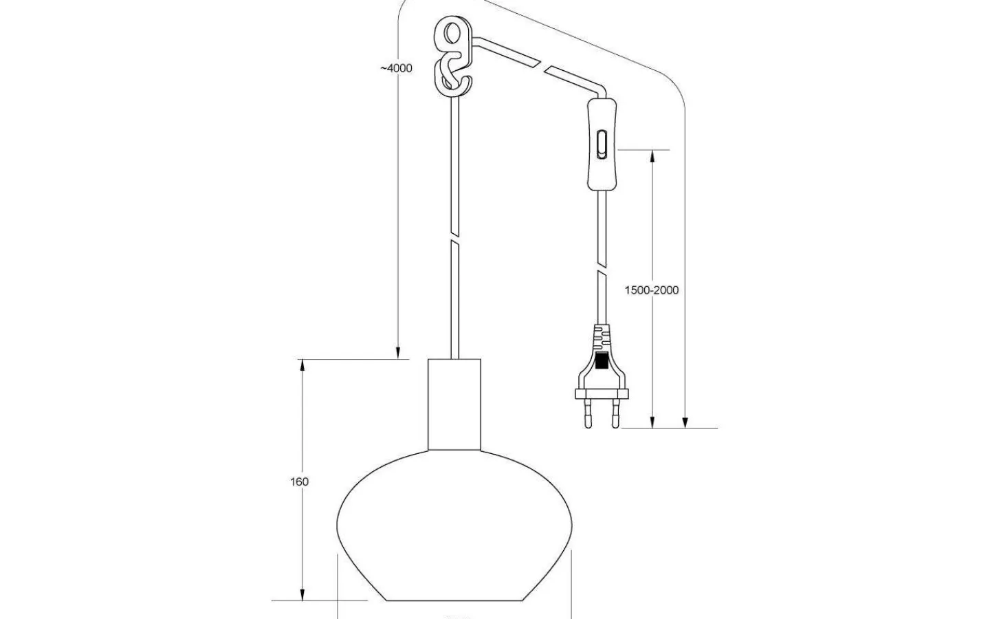 Kök & Matplats|Fönsterlampor<Aneta Bell Fönsterlampa 15cm Matt Mässing/Opal