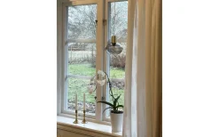 Aneta Bell Fönsterlampa 15cm Matt Mässing/Rök* Fönsterlampor