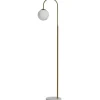 By Rydens Bellagio Golvlampa 163cm Mässing/Vit* Golvlampor