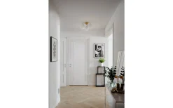 Bellagio Plafond 50cm Mässing/Vit