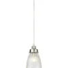 Bellis Fönsterlampa 18cm Klar/Satinnickel