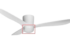 Texa Design Belysning till Cetus Vit* Takfläktar|Vardagsrum