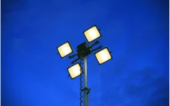 Malmbergs Belysningsmast, 7 m, Astrour, 4x100W* Allmänbelysning|Led Strålkastare