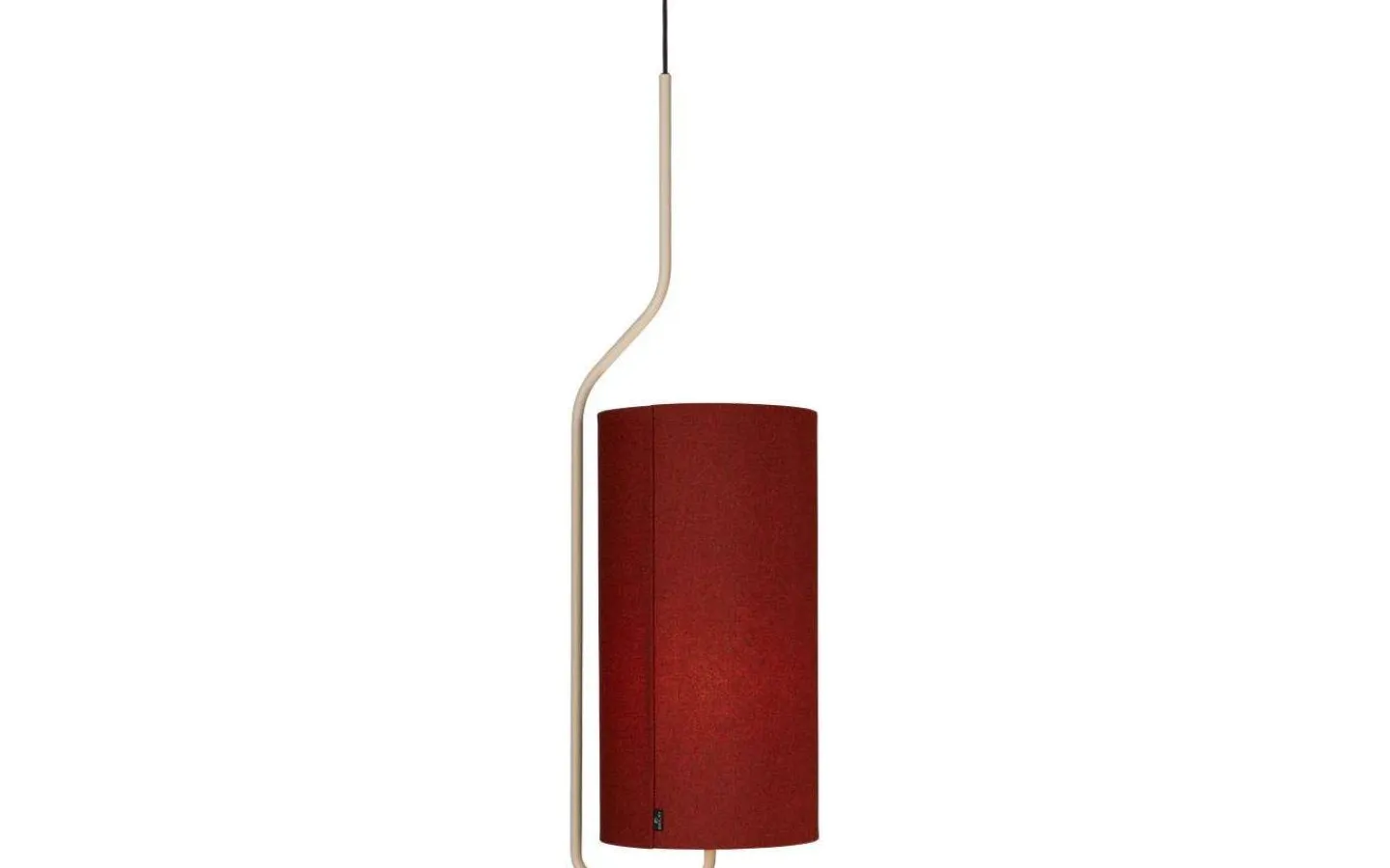Cylinder Lampskärmar<Belid Bender Lampskärm Ø27cm Roströd Ull