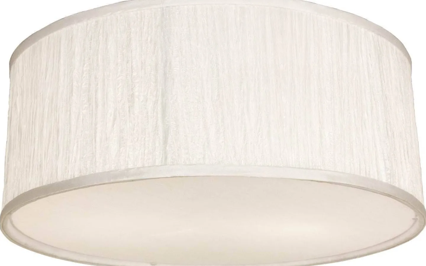 Aneta Bendir Plafond 38cm Vit Rynk* Sovrum|Plafonder