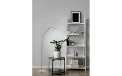 Trio Lighting Bergamo Golvlampa LED i borstat stål* Golvläslampor