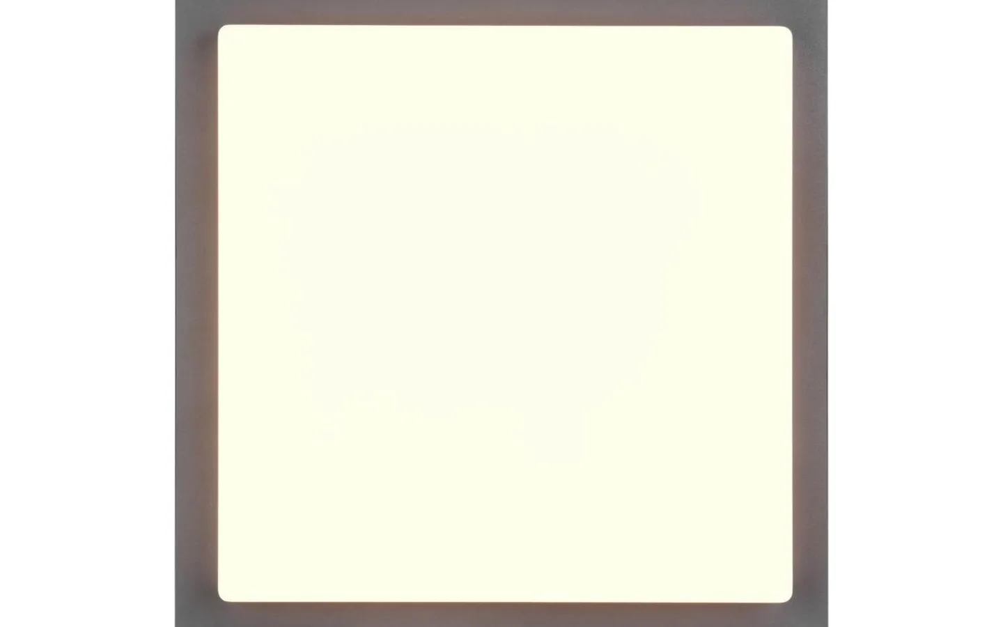 Trio Lighting Bermejo Plafond LED 30x30cm antracit IP54* Badrumslampor Tak