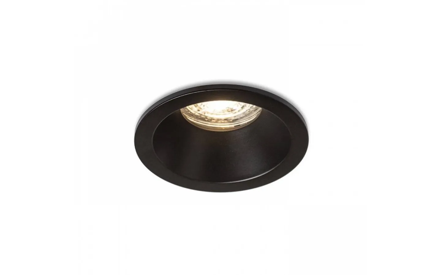 Spotlights Med Utbytbar Ljuskälla|Infällda Spotlights Badrum<Rendl Bermuda Infälld Spotlight Svart IP65