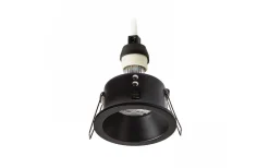 Spotlights Med Utbytbar Ljuskälla|Infällda Spotlights Badrum<Rendl Bermuda Infälld Spotlight Svart IP65