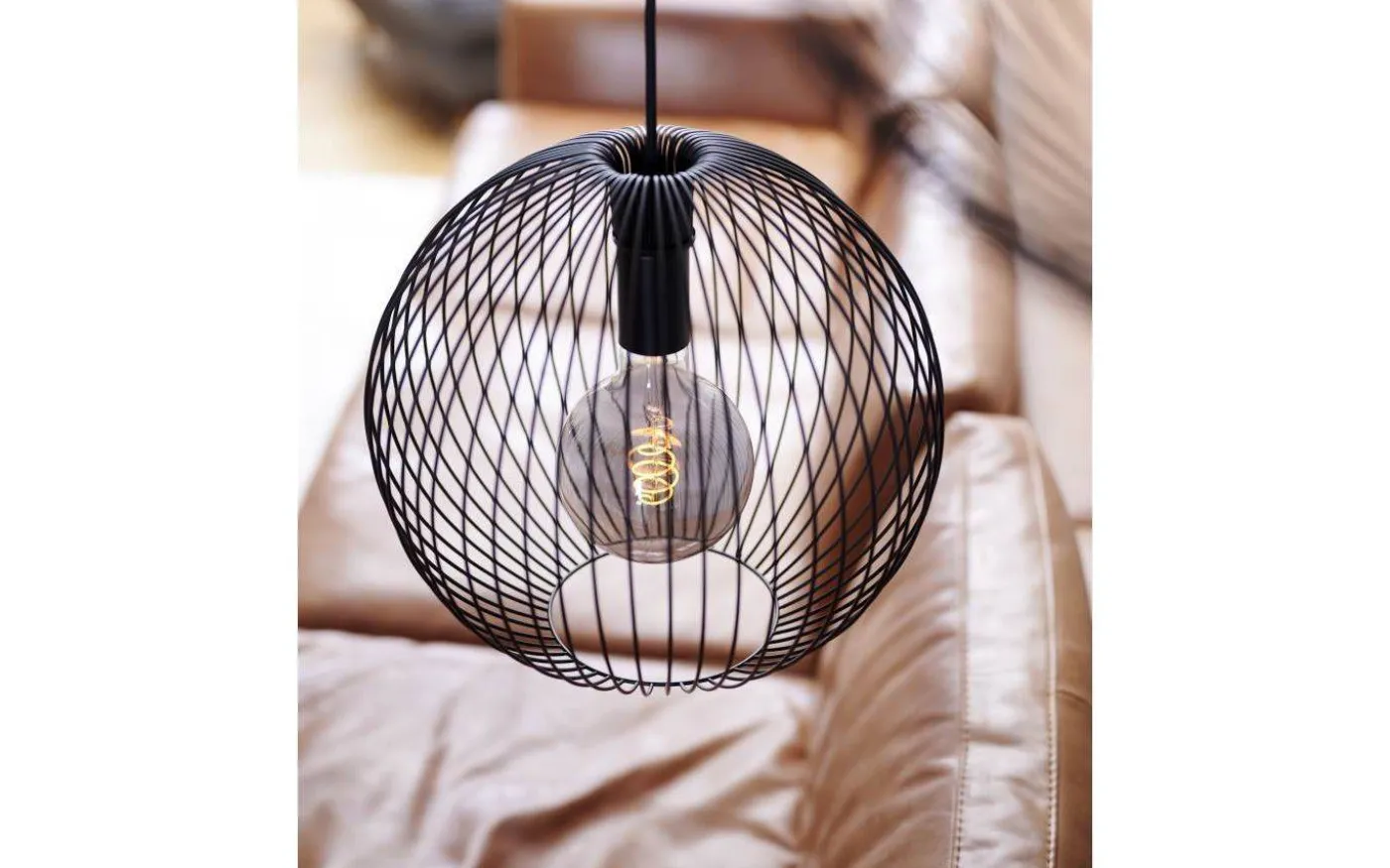 Beroni Taklampa Ø35cm Svart