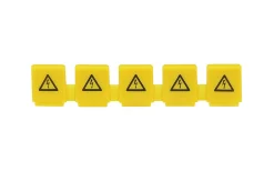 Normkomponenter<Malmbergs Beröringsskydd för fasskena, 5-moduler