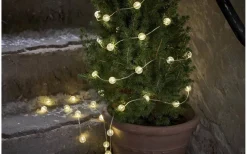 Star Trading Berry Batteridriven Ljusslinga 5m Varmvit Utomhusbruk* Inomhusdekorationer Batteri