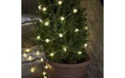 Star Trading Berry Batteridriven Ljusslinga 5m Varmvit Utomhusbruk* Inomhusdekorationer Batteri